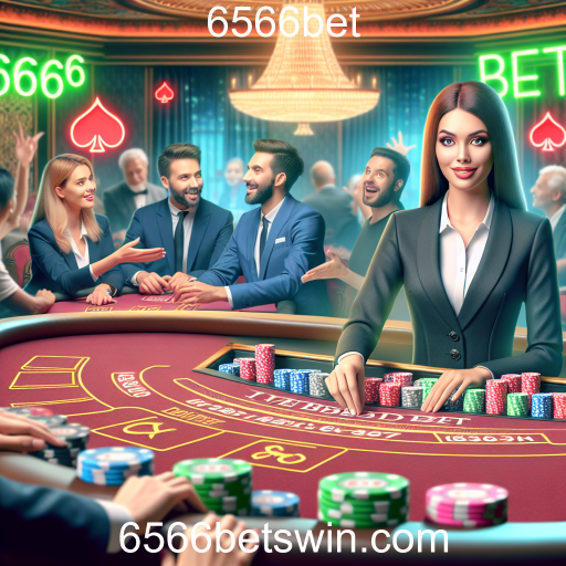 A Experiência Imersiva do Cassino Ao Vivo no 6566bet